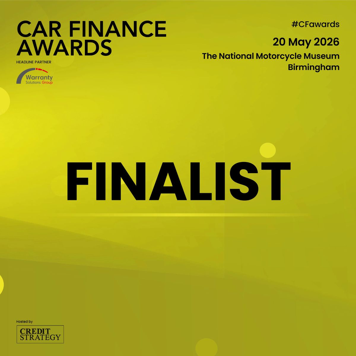 Photo: Car Finance Awards 2026